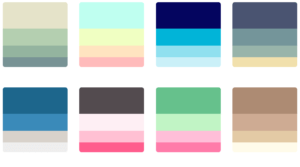 colour palettes